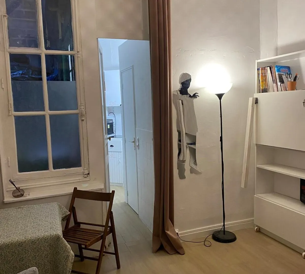Loge, Studio Facing Gare Du Nord Париж 0*,